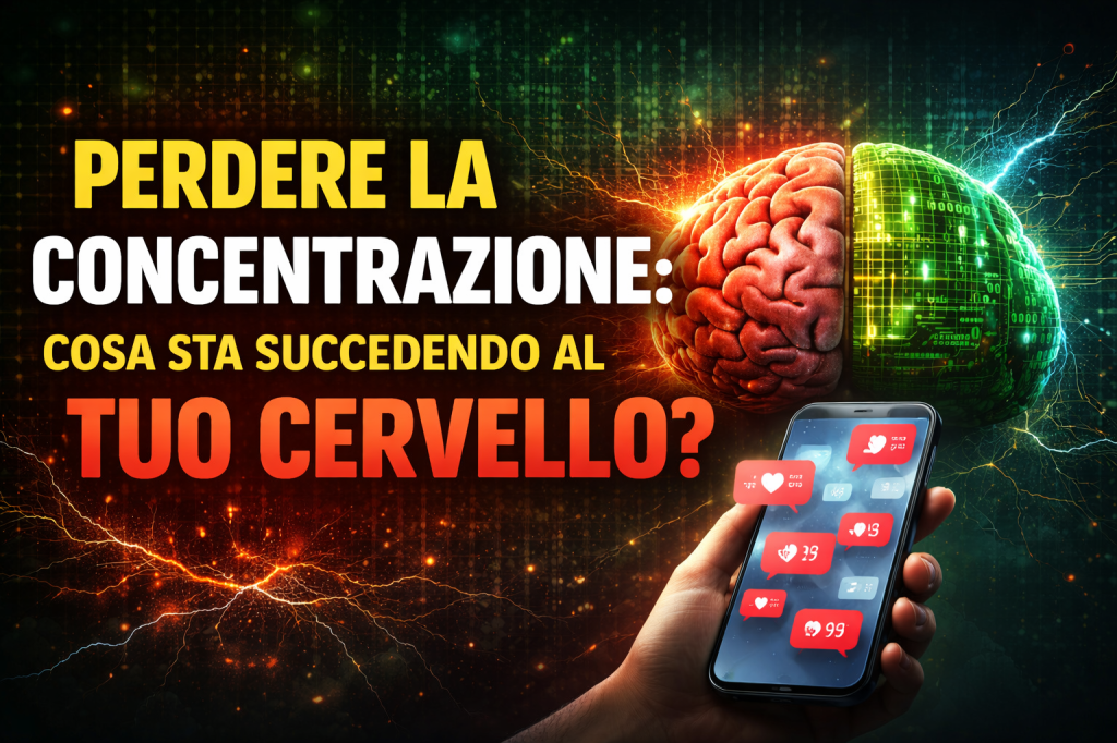 Quando il cervello corre troppo veloce: dopamina, attenzione e il ritorno alla profondità
